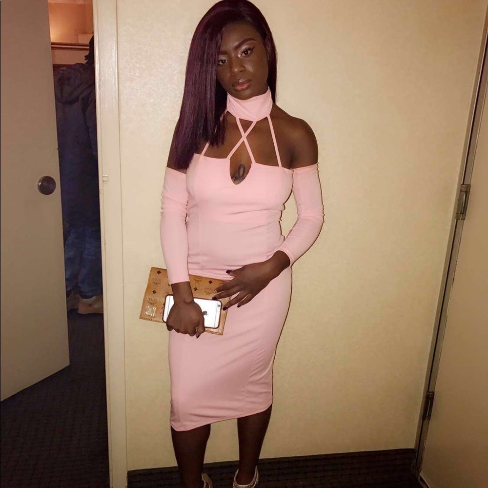 Barbie pink dress